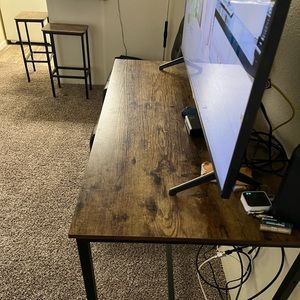 Light brown comes with two chairs